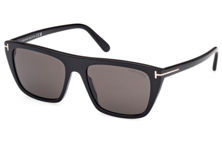 Gafas de Sol - Tom Ford - ASLAN FT1175 - 01A  SHINY BLACK // GREY