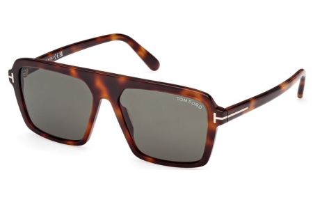 Gafas de Sol - Tom Ford - VINCENT FT1176 - 53N  HAVANA // GREEN