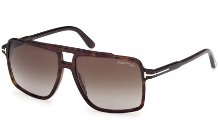 Gafas de Sol - Tom Ford - KEMP FT1177 - 52B  DARK HAVANA // GREY GRADIENT