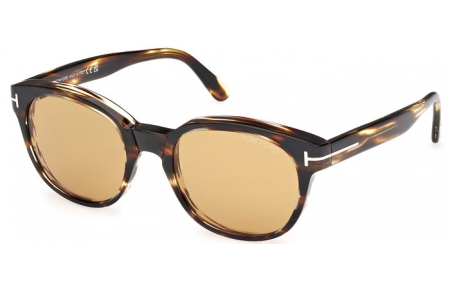 Gafas de Sol - Tom Ford - MERT FT1180 - 52E  DARK HAVANA // LIGHT BROWN