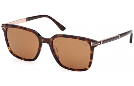 Gafas de Sol - Tom Ford - JOCHEM FT1183 - 52E  DARK HAVANA // BROWN