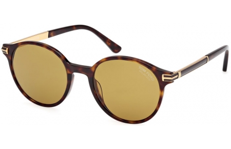 Gafas de Sol - Tom Ford - ARAKI FT1184 - 52H  DARK HAVANA // LIGHT BROWN POLARIZED