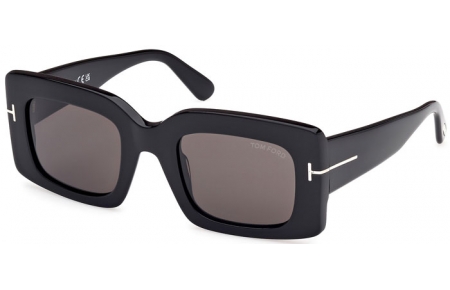 Gafas de Sol - Tom Ford - BRIGITTA FT1188 - 01A  SHINY BLACK // GREY