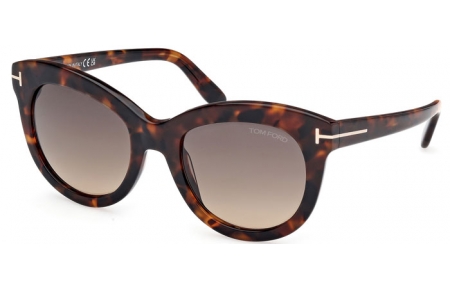 Gafas de Sol - Tom Ford - ODETTE FT1189 - 52F  DARK HAVANA // BROWN GRADIENT