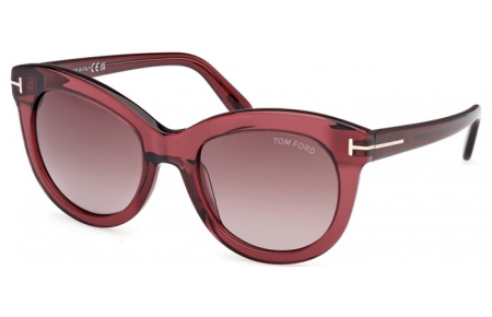 Gafas de Sol - Tom Ford - ODETTE FT1189 - 69T  SHINY BORDEAUX // BORDEAUX GRADIENT