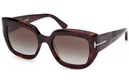 Gafas de Sol - Tom Ford - SALTZMAN FT1192 - 52B  DARK HAVANA // GREY GRADIENT