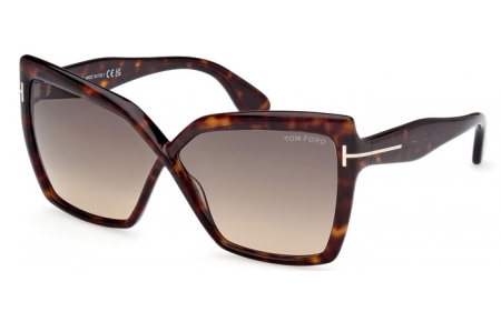 Gafas de Sol - Tom Ford - FIORE FT1195 - 52B  DARK HAVANA // GREY GRADIENT