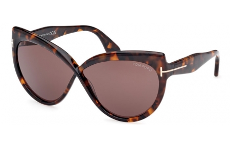 Gafas de Sol - Tom Ford - BEATRICE FT1196 - 52E  DARK HAVANA // DARK BROWN