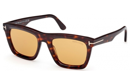 Gafas de Sol - Tom Ford - LELIO FT1207 - 52E  DARK HAVANA // BROWN