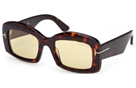 Gafas de Sol - Tom Ford - VENETIA FT1218 - 52E  DARK HAVANA // YELLOW PHOTOCHROMATIC