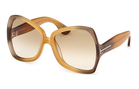 Gafas de Sol - Tom Ford - JERRY FT1222 - 41F  YELLOW GRADIENT // BROWN GRADIENT