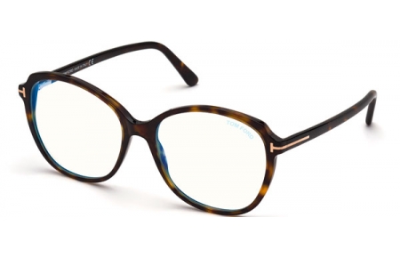 Monturas - Tom Ford - FT5708-B - 052  DARK HAVANA