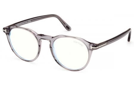 Monturas - Tom Ford - FT5833-B - 020  TRANSPARENT GREY