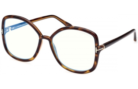 Monturas - Tom Ford - FT5845-B - 052  DARK HAVANA