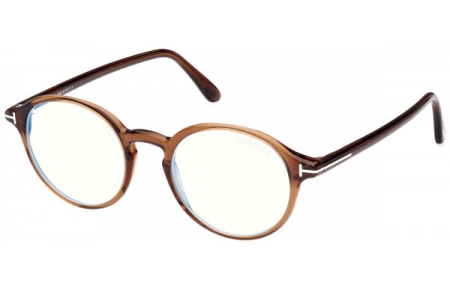 Monturas - Tom Ford - FT5867-B - 048  SHINY BROWN