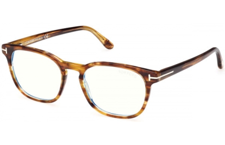 Monturas - Tom Ford - FT5868-B - 050  STRIPED BROWN