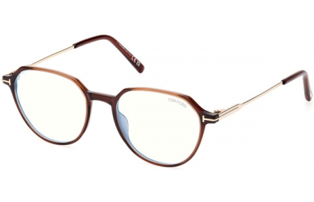 Monturas - Tom Ford - FT5875-B - 048  SHINY BROWN