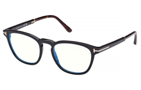 Monturas - Tom Ford - FT5890-B - 005  BLACK HAVANA