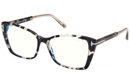 Monturas - Tom Ford - FT5893-B - 005  HAVANA BLACK