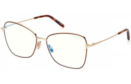 Monturas - Tom Ford - FT5906-B  - 046  MATTE BROWN GOLD