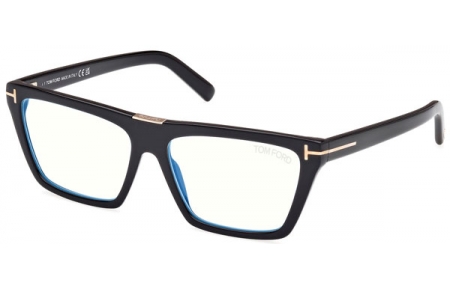 Lunettes de vue - Tom Ford - FT5912-B  - 001  SHINY BLACK