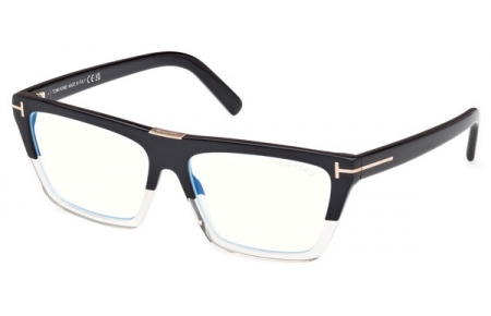 Frames - Tom Ford - FT5912-B  - 005  BLACK CRYSTAL