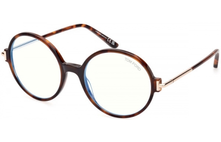 Monturas - Tom Ford - FT5914-B  - 052  DARK HAVANA GOLD