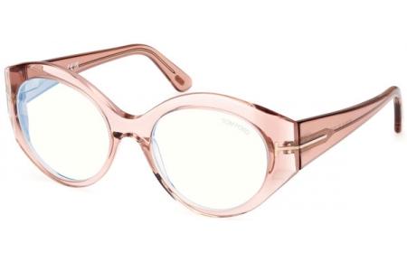 Monturas - Tom Ford - FT5950-B - 072  SHINY TRANSPARENT PINK