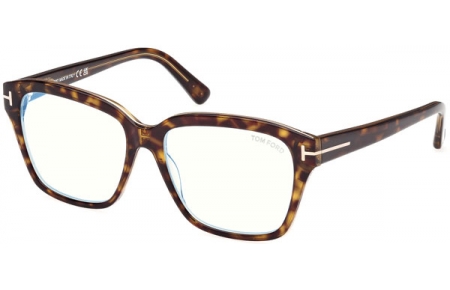 Monturas - Tom Ford - FT5955-B - 055  DARK HAVANA