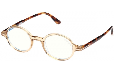 Monturas - Tom Ford - FT5975-B - 045  SHINY LIGHT BROWN