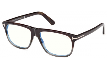 Monturas - Tom Ford - FT5978-B - 056  DARK HAVANA GRADIENT