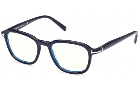 Monturas - Tom Ford - FT5980-B - 090  SHINY DARK BLUE