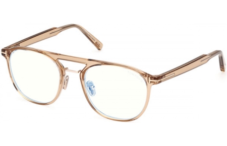 Monturas - Tom Ford - FT5982-B - 045  SHINY LIGHT BROWN