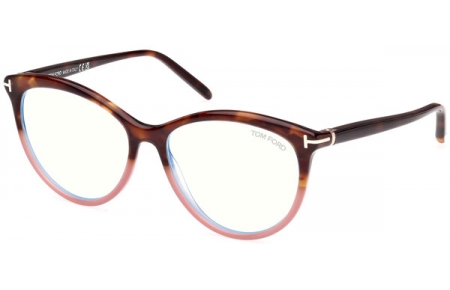 Monturas - Tom Ford - FT5990-B - 056  HAVANA GRADIENT PINK