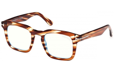 Monturas - Tom Ford - FT6025-B - 053  GOLD HAVANA