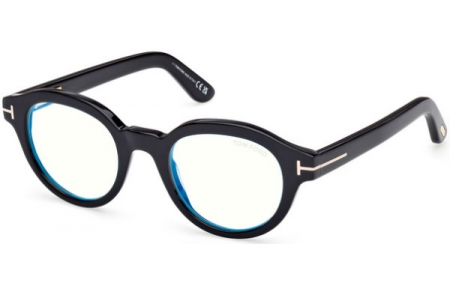 Frames - Tom Ford - FT6037-B - 001  SHINY BLACK