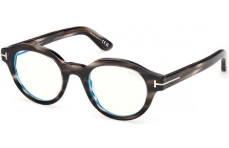 Lunettes de vue - Tom Ford - FT6037-B - 056  STRIPED GREY