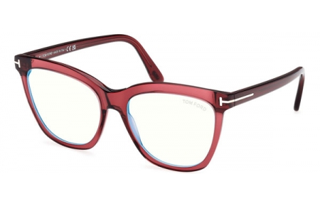 Monturas - Tom Ford - FT6042-B - 069  SHINY BORDEAUX