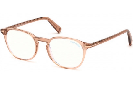 Monturas - Tom Ford - FT5583-B - 057  POLISHED LIGHT BROWN