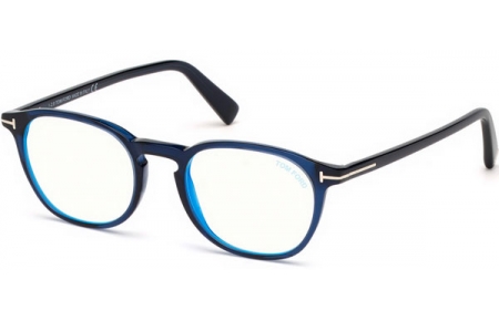 Monturas - Tom Ford - FT5583-B - 090  POLISHED BLUE