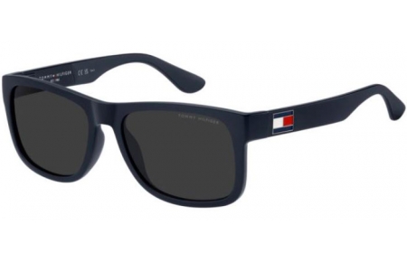 Gafas de Sol - Tommy Hilfiger - TH 1556/N/S - FLL (IR) MATTE BLUE // GREY