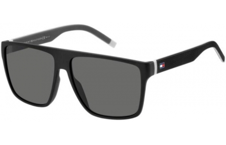 Gafas de Sol - Tommy Hilfiger - TH 1717/S - 08A (M9) BLACK GREY // GREY POLARIZED