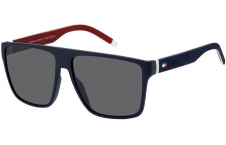 Gafas de Sol - Tommy Hilfiger - TH 1717/S - FLL (IR) MATTE BLUE // GREY