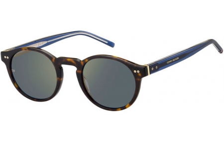 Gafas de Sol - Tommy Hilfiger - TH 1795/S - 086 (K1) DARK HAVANA // GOLD MIRROR