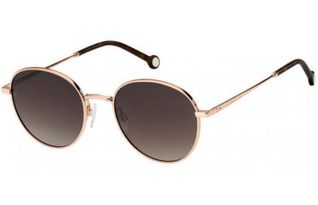 Sunglasses - Tommy Hilfiger - TH 1877/S - DDB (HA) GOLD COPPER // BROWN GRADIENT