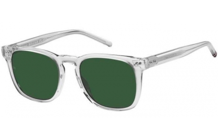 Gafas de Sol - Tommy Hilfiger - TH 1887/S - 900 (QT) CRYSTAL // GREEN