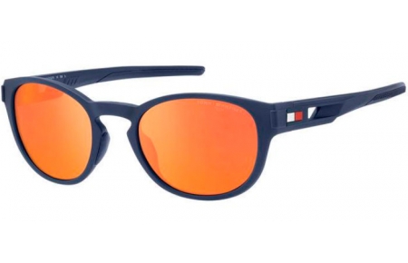 Gafas de Sol - Tommy Hilfiger - TH 1912/S - FLL (B8) MATTE BLUE // RED MULTILAYER HIGH CONTRAST