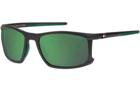 Gafas de Sol - Tommy Hilfiger - TH 1915/S - 003 (Z9) MATTE BLACK // GREEN MULTILAYER