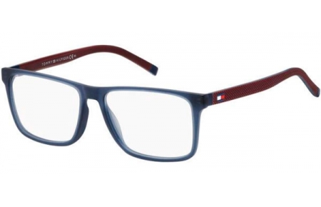 Lunettes de vue - Tommy Hilfiger - TH 1948 - GV4 MATTE BLUE BURGUNDY