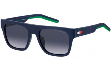 Gafas de Sol - Tommy Hilfiger - TH 1976/S - FLL (9O) MATTE BLUE // DARK GREY GRADIENT